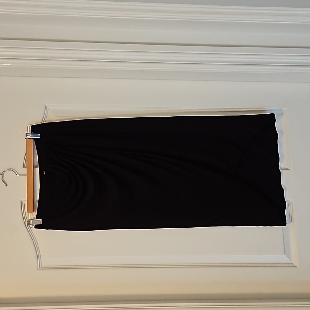 Faux wrap skirt